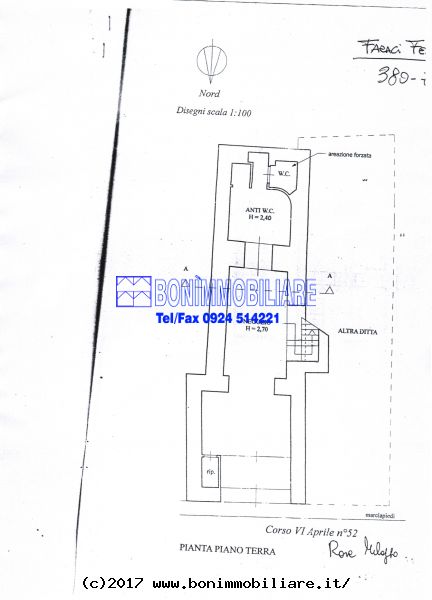 Corso VI Aprile, 5 Stanze Stanze,1 BagnoBathrooms,Locale Commerciale,Affitto,Corso VI Aprile,1082