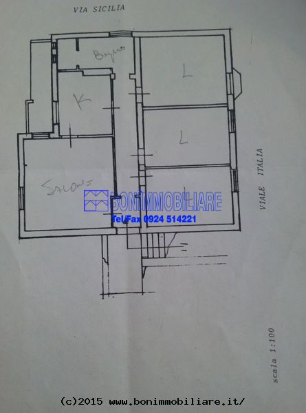 Viale Italia, 3 Stanze da Letto Stanze da Letto, 5 Stanze Stanze,2 BathroomsBathrooms,Appartamento,Vendita,Viale Italia,1111